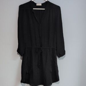 Babaton Black Benette Dress Size Medium